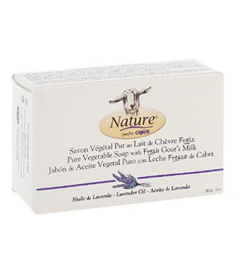 Canus Vermont Goat's Milk Natural Bar Soap, Lavender, 5 Ounce