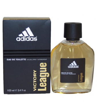 Adidas Eau De Toilette Spray for Men, Victory League, 3.4 Ounce