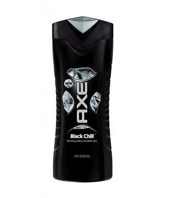 Axe Shower Gel, Black Chill 16 oz