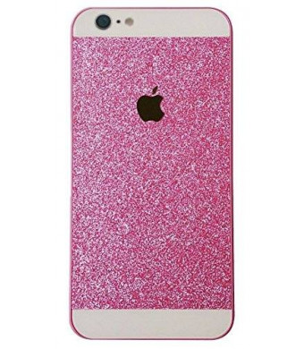 5C Case, Iphone 5C Case, I'EXCEL Luxury Beauty Hybrid Hard PC Shiny Bling Glitter Sparkle Cover Case for iphone 5C (Hard Pink)