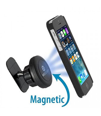 WizGear (TM) WizGear Universal Stick on Dashboard Magnetic Car Mount Holder for Cell Phones and Mini Tablets