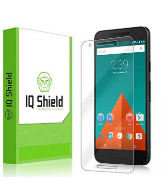 IQ Shield LiQuidSkin - LG Nexus 5X Screen Protector [2015] and Warranty Replacements - HD Ultra Clear Film - Protective Guard - Extremely Smooth 