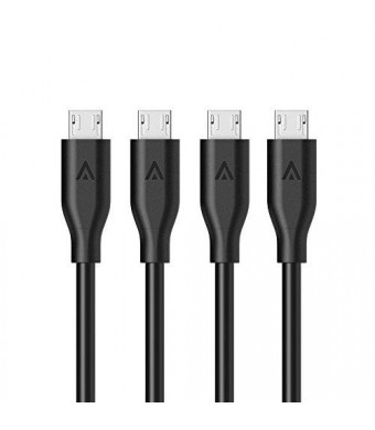 Anker [4-Pack] PowerLine Micro USB (1ft) - The World's Fastest
