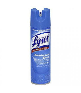 Lysol Professional Disinfectant Spray, Spring Waterfall, 19 Ounce