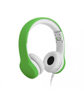 LilGadgets Connect+ Volume Limited Wired Headphones for Children (Green)