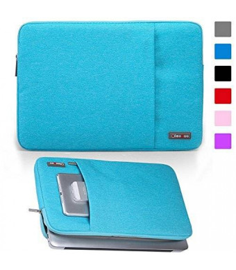 Lacdo Waterproof Fabric Laptop Sleeve Case Bag Notebook Bag Case For Apple MacBook Pro 13.3 Inch With Retina Display Macbook Air 13 Ultrabook, Blue