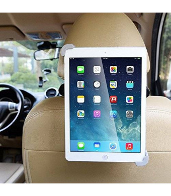 BESTEK Car Back Seat Headrest Mount Holder with 360 Degree Adjustable Rotating for iPad/iPad Air/iPad Mini and Other 7" to 11" Tablets