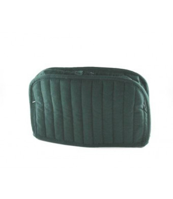 Ritz Quilted Two Slice Toaster Cover, Dark Green