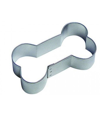 CybrTrayd RandM Dog Bone 3.5" Cookie Cutter in Durable, Economical, Tinplated Steel