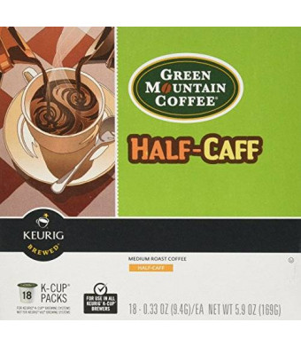 Green Mountain Coffee Half Caff - 18 ct