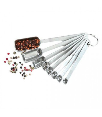 Norpro 3063 8-Piece Stainless Steel Measuring Spoon Set