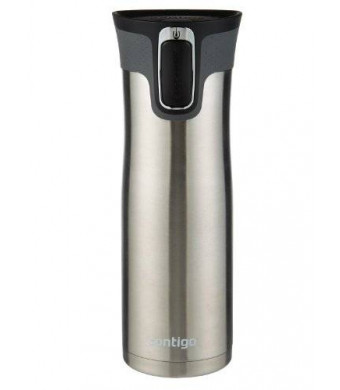 Contigo Autoseal West Loop Stainless Steel Travel Mug with Easy-Clean Lid, 20 oz