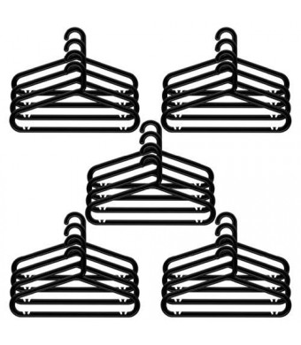 20 Piece Hanger Set (Black)