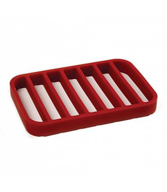 Norpro 299 Silicone Roasting Rack, Red