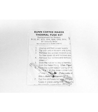 Quadrapoint Repair Your Bunn Coffee Maker, Water Not Heating? Thermal Fuse Harness