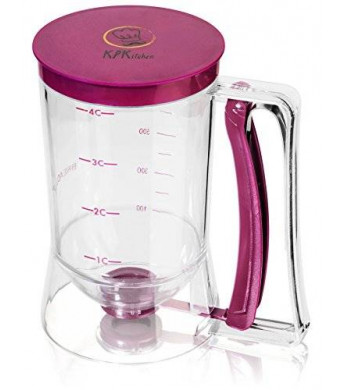 Pancake Batter Dispenser - Free Cupcakes and Pancakes Recipes eBook - KPKitchen Home Kitchen Gadgets for the Perfect Waffle