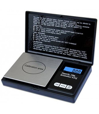 Weighmax Classic 3805 Series Digital Pocket Scale, 100 by 0.01g, Black