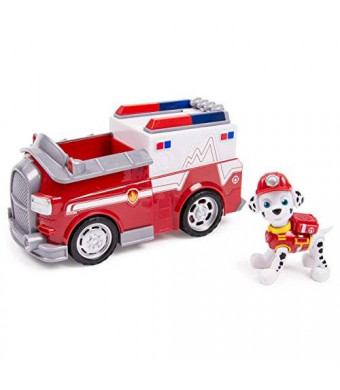 Paw Patrol Marshall's Ambulance, Vehicle and Figure (works with Paw Patroller)