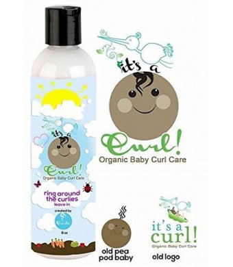 Curls Its a Curl Organic Baby Curl Care Ring Around the Curlies - Leave in Cream 8oz