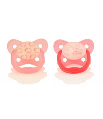 Dr. Brown's Glow in the Dark Pacifier, Stage 1/Pink