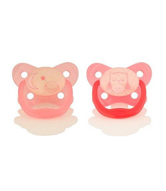 Dr. Brown's Glow in the Dark Pacifier, Stage 2/Pink