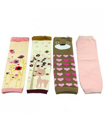 Allydrew 4 Pack Leg Warmers In Various Styles For Babies And Toddlers
