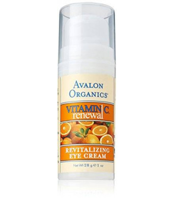 Avalon Organics Vitamin C Revitalizing Eye Creme, 1 Ounce Bottle