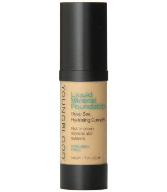 Youngblood Liquid Mineral Foundation, Golden Tan, 1 Ounce
