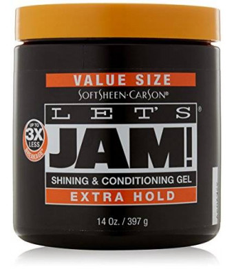SoftSheen Carson Let's Jam Shining and Conditioning Gel Extra Hold, 14oz