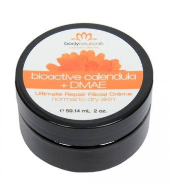 BodyCeuticals Bioactive Calendula plus DMAE Ultimate Face Cream, 2 Ounce