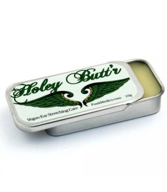 BodyArtPro Holey Butt'r Premium Stretched Ear Lobe Cream: 10g / .35 ounce