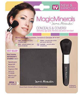 Jerome Alexander Magic Minerals - All-in-One self correcting Mineral powder | 2 Piece Set - New 2015 Stock