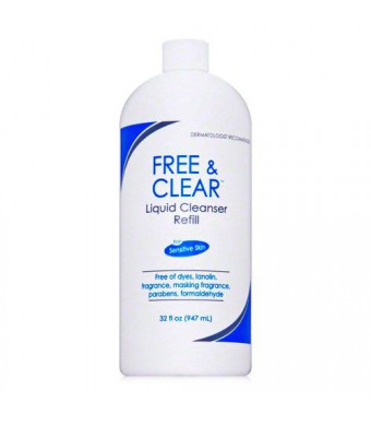 Pharmaceutical Specialties Free and Clear Liquid Cleanser Refill (32 oz)