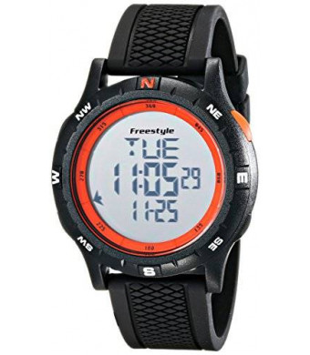 Freestyle Unisex 10017007 Navigator Digital Display Japanese Quartz Black Watch