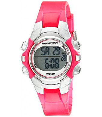 Timex Unisex T5K808M6 Marathon Digital Display Quartz Pink Watch