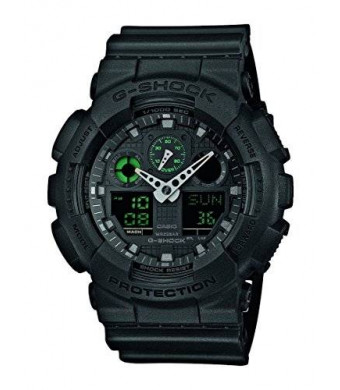 Casio G Shock GA-100MB-1AER Mission Black G-Shock Uhr Watch Montre Orologio