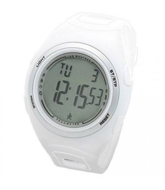 [Lad Weather] 3d Pedometer Alarm Stopwatch Exercise Time Odometer / Jogging/ Walking Running Outdoor Calorie Womens Men's Sports Watches