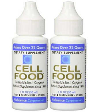 New Life Vitamins Cellfood - 2 Bottles