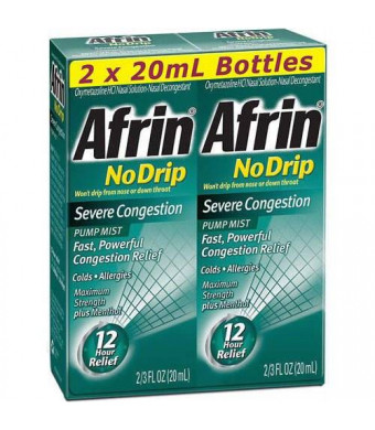 Afrin No Drip Severe Congestion - 2/20ml