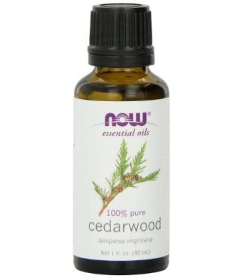 NOW Foods Cedarwood Oil, 1 ounce (Pack of 2)