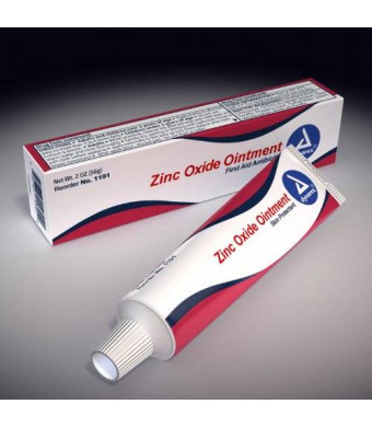 Dynarex Zinc Oxide Ointment, 2 oz Tube