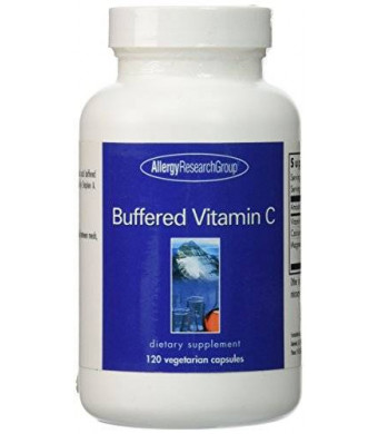 Allergy Research Group Buffered Vitamin C 500 mg - 120 Vegetarian Capsules