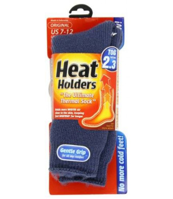 Heat Holders Thermal Socks, Men's Original, US Shoe Size 7-12, Denim