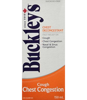 BUCKLEY'S Original 'CHEST DECONGESTANT' Syrup for COUGH 150 ml Size