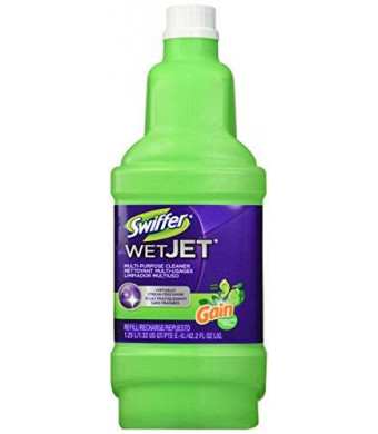 Swiffer Wet Jet Spray Mop Floor Cleaner Multi-Purpose Solution - Gain Original - 42.2 oz