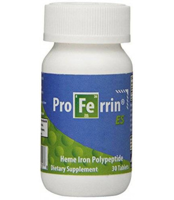 Proferrin ES Heme Iron Polypeptide Dietary Supplement, 30 Count