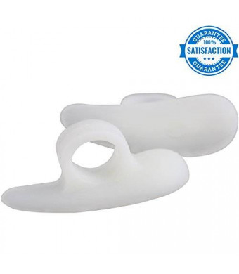 Hammer Toe Pads By VIVEsole - Silicone Gel Toe Crest Helps Cushion and Support Hammer