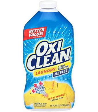 Oxiclean Laundry Stain Remover Spray Refill, 56 Fluid Ounce