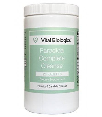 Vital Biologics Powerful 10 Day Parasite Cleanse + Candida Cleanse- Rapidly Rid Your Body of Harmful Parasitic Worms