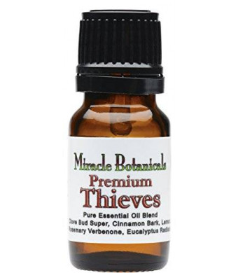 Miracle Botanicals Premium Thieves Essential Oil Blend - 100% Pure Therapeutic Grade  Essential Oils 10ml
